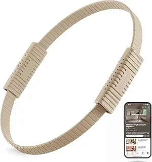 Build & Fitness Anneau de Pilates Cercle Magique de 34,3 cm pour tonifier Les Cuisses, Le Tronc et Les Bras – Léger et Durable, en Silicone et Fibre de Verre. Entraînements en Salle et en Voyage