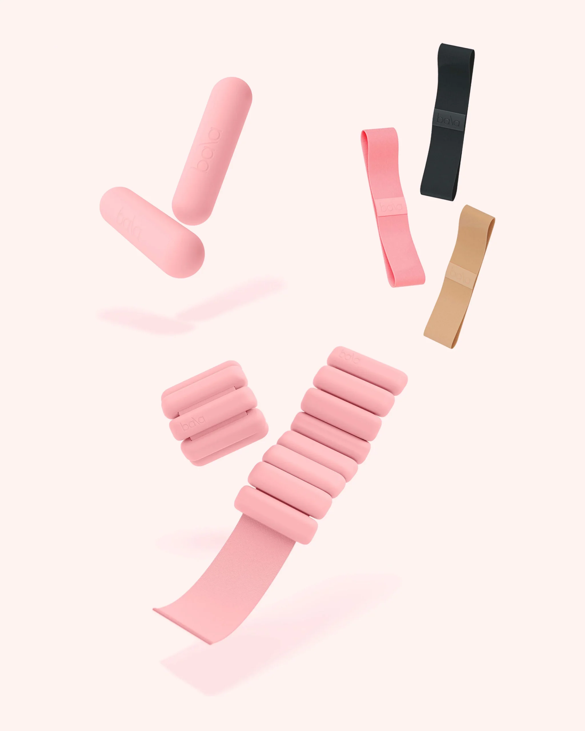 Kit Pilates Bala Essentials avec lests et élastiques