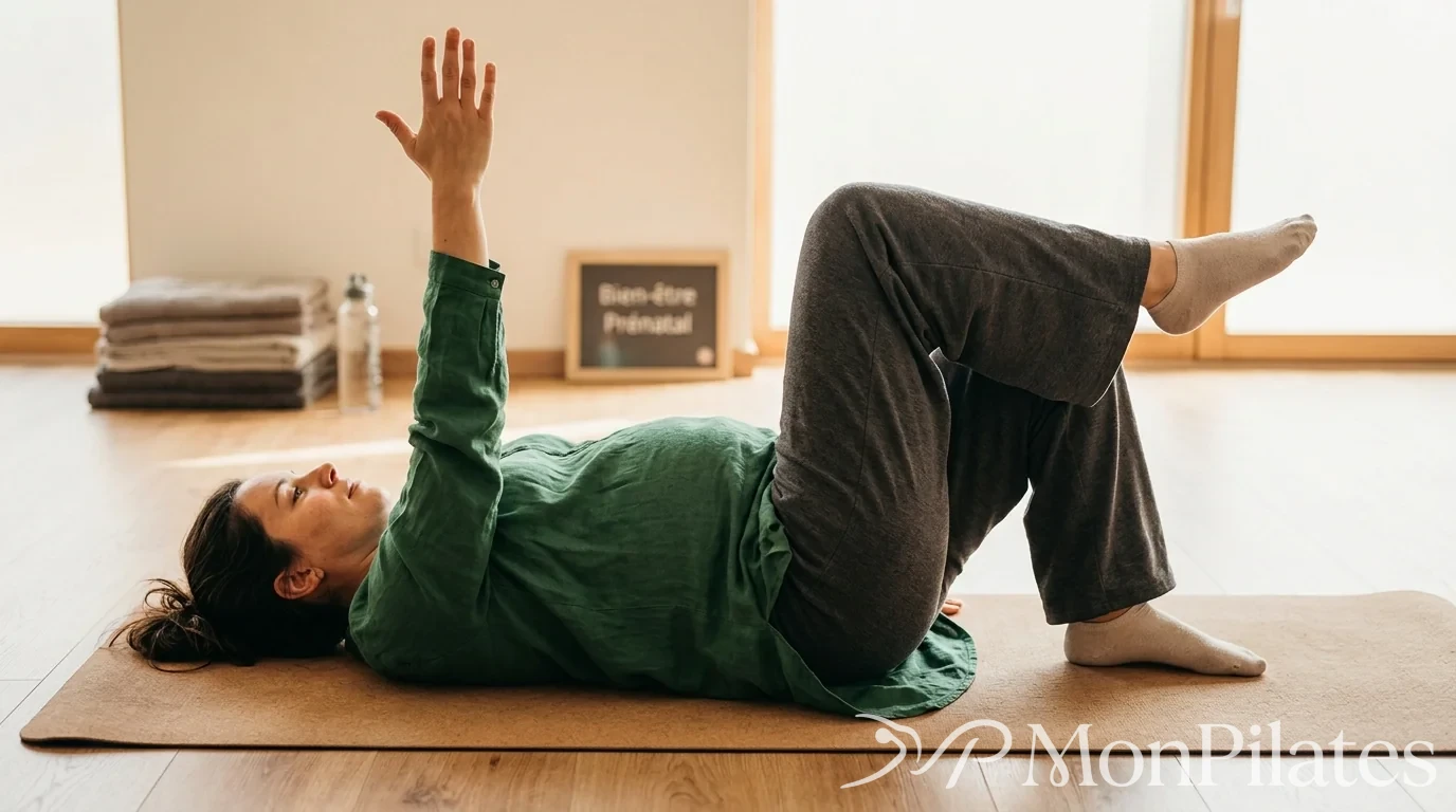 Exercice du Dead Bug modifié pour la stabilité abdominale post-natale