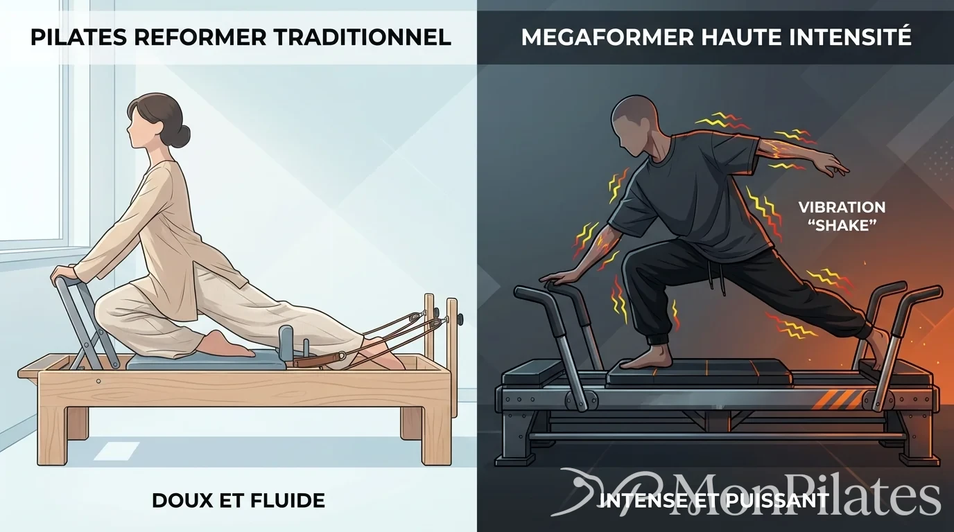 Différence Pilates Classique et Lagree : Le Tableau Comparatif — Modern Anime illustration