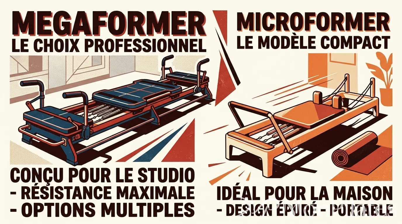 Du Megaformer au Microformer : Les Machines de Résistance — Retro Sport Poster illustration