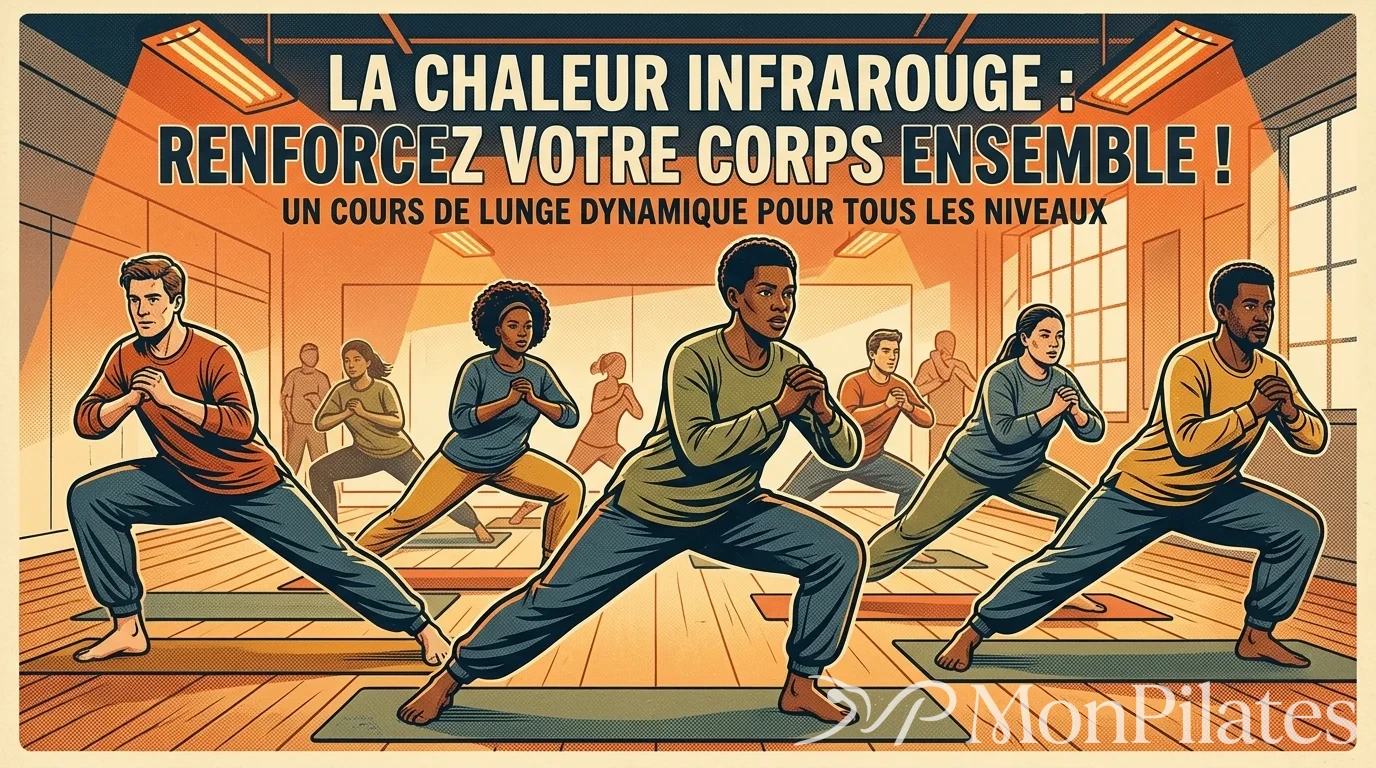 Un Renforcement Musculaire Intense et Cardiovasculaire — Retro Sport Poster illustration